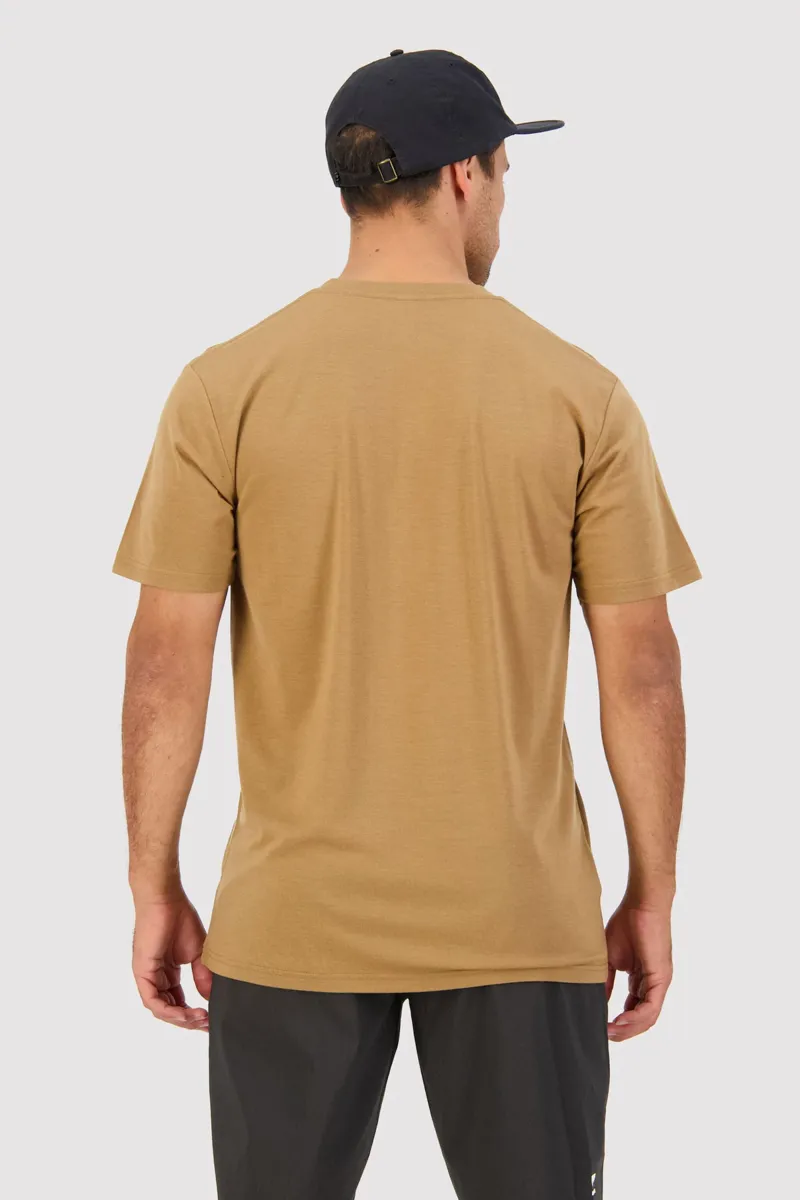 Mons Royale Icon T-shirt Toffee-2